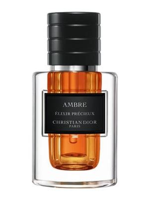 dior ambre elixir perfume.